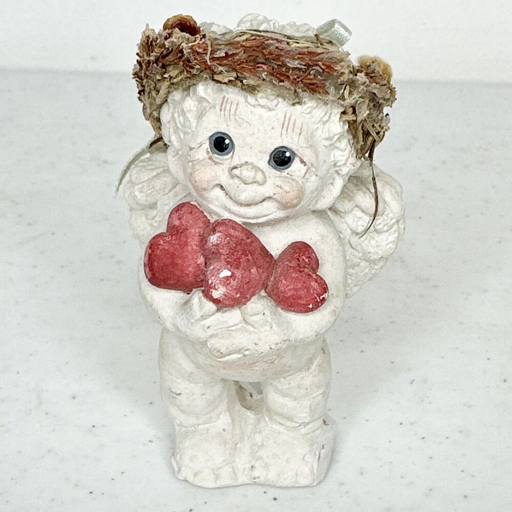 Handful Of Hearts Dreamsicles #DC204 Cherub W/hearts Angel Figurine 90’s